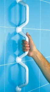 Asidero de Baño Asideros Varios Niveles, Con Relieve Antideslizante