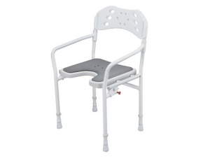 Silla de Ducha Plegable TOBAGO, Seguro y Estable