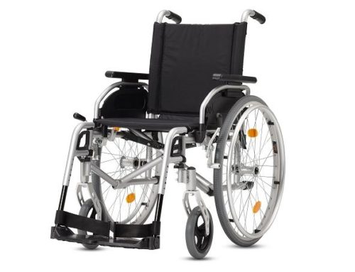 silla de ruedas de aluminio