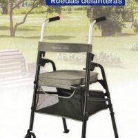 Andador URBAN de Aluminio con Ruedas Delanteras