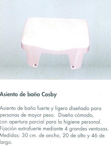 asiento de baño COSBY