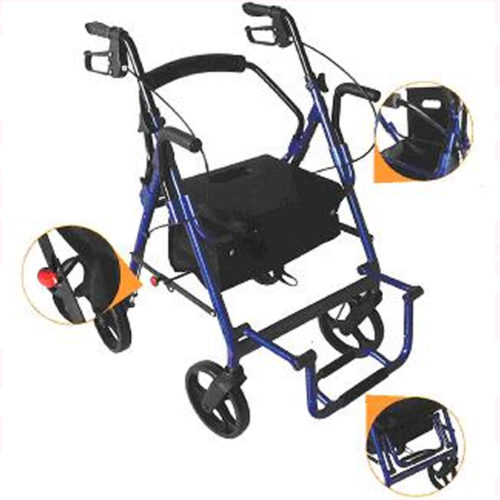 Andador Y Silla R9. 2 en 1 silla de ruedas y el andador. Maniobrabilidad en domicilios.