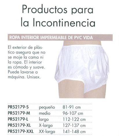 ropa interior impermeable