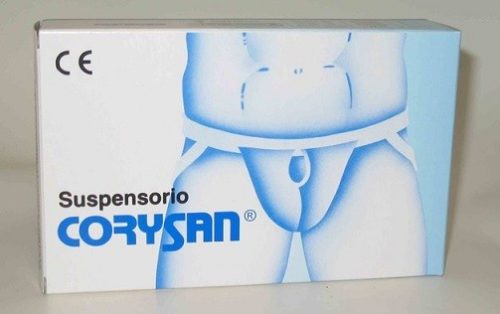 Suspensorio Corysan de Algodón. Varias tallas. Protección e inmovilización del aparato genital.