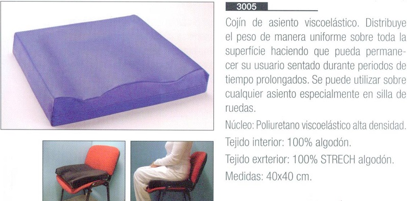 Cojín Antiescaras Viscoelástico