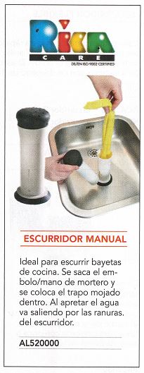 Escurridor Manual EASY SQUEEZY