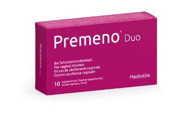 EMBALAJE Premeno Duo Sequedad Vaginal 