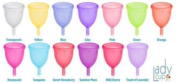 un dispositivo de silicona con forma de campana, que se coloca en la parte final de la vagina para recoger el flujo menstrual.