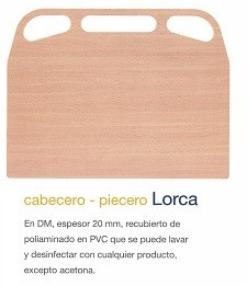 Cabecero Piecero LORCA