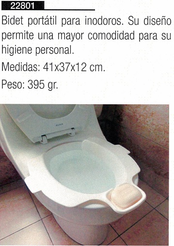BIDET PORTATIL, Elevadores wc