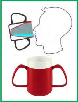 Taza Térmica VITAL Dos Asas ORNAMIN