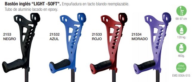 Bastón Inglés LIGHT-SOFT UNIDAD Bastón Inglés LIGHT-SOFT