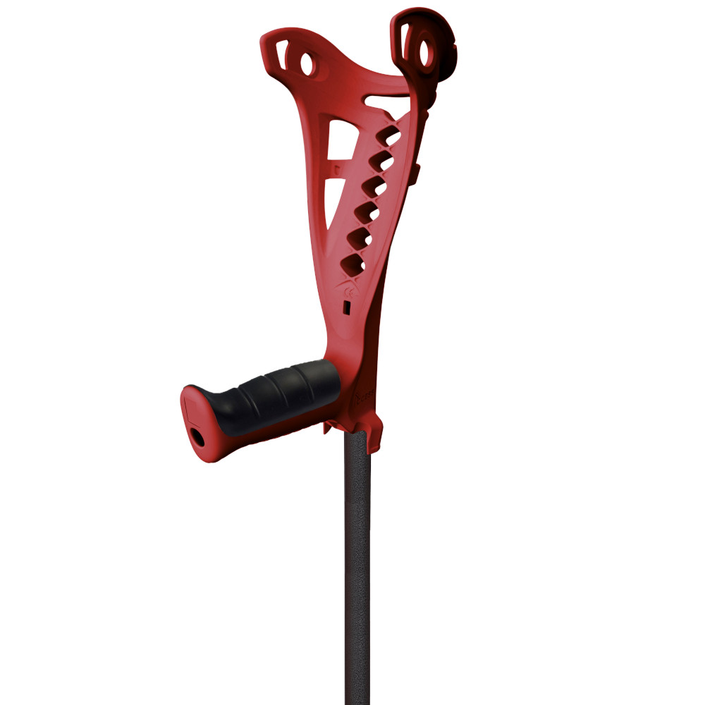 muleta ergoninamica roja