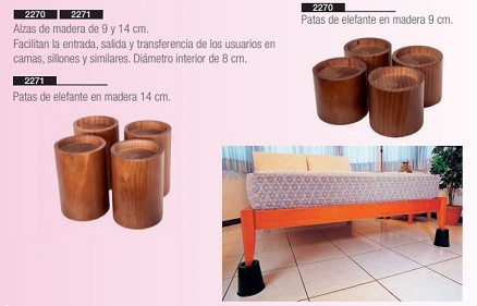 Patas De Elefante En Madera
