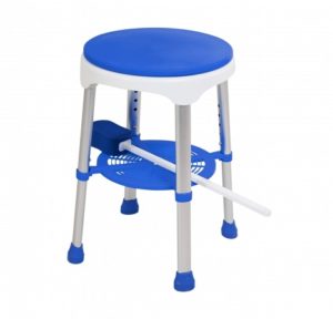 Taburete De Ducha Con Asiento Giratorio