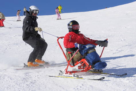 Slalom en Silla de Ruedas