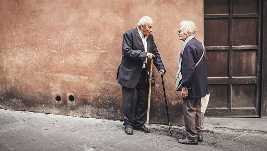 frío y tercera edad