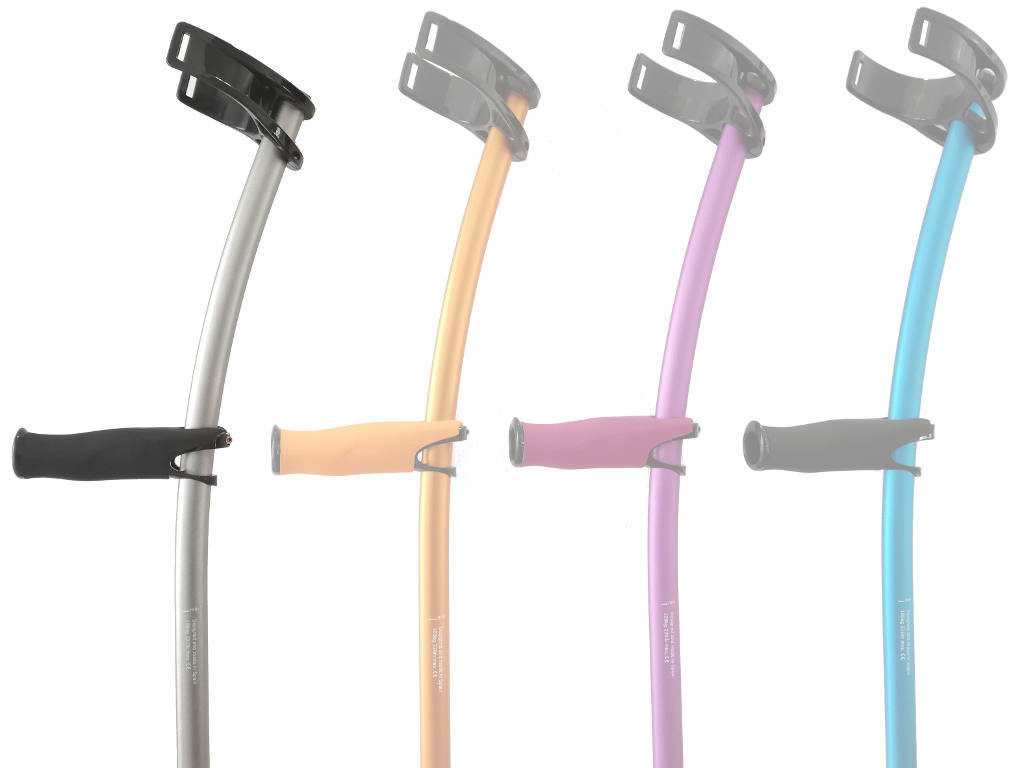 muletas ergonomicas aluminio anodizado