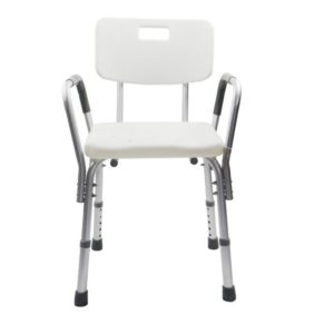 Silla De Baño Ducha Con Brazos y Respaldo