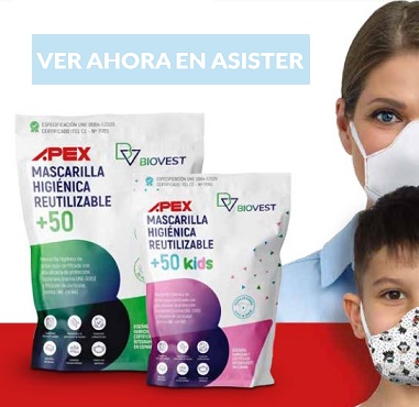 mascarilla de tela infantiles