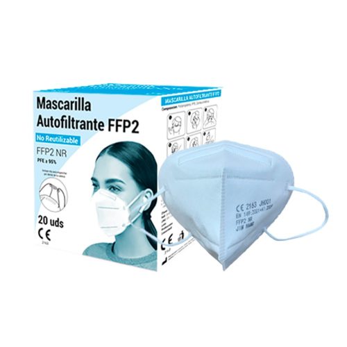Mascarillas FFP2 NR Homologadas - Autofiltrantes