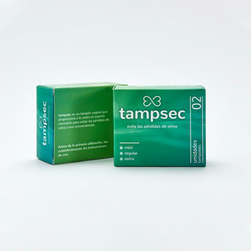 Tampón incontinencia urinaria TAMPSEC