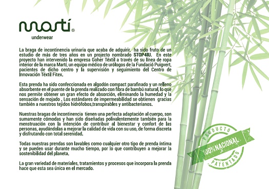 Braguitas para Incontinencia