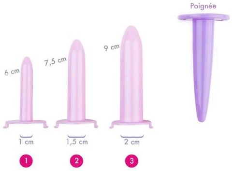 Dilatadores Vaginales Progresivos VELVI Kit MINI