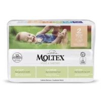 Pañales Moltex Pure & Nature T2 - detalle bolsa